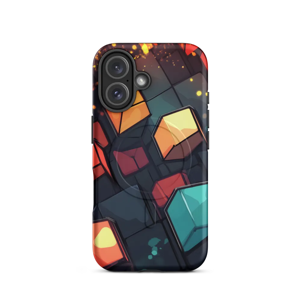 Illuminated Geometry | Phone Case |  16 | MagSafe® Tough Case | Matte