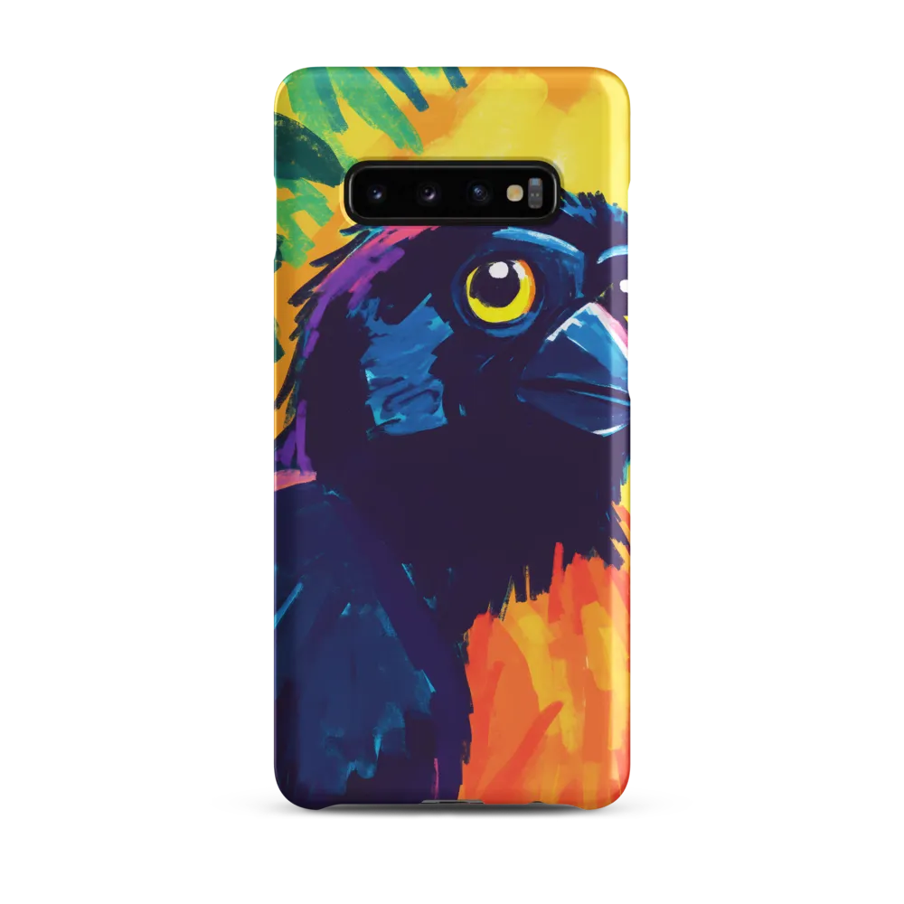 Vivid Avian Encounter