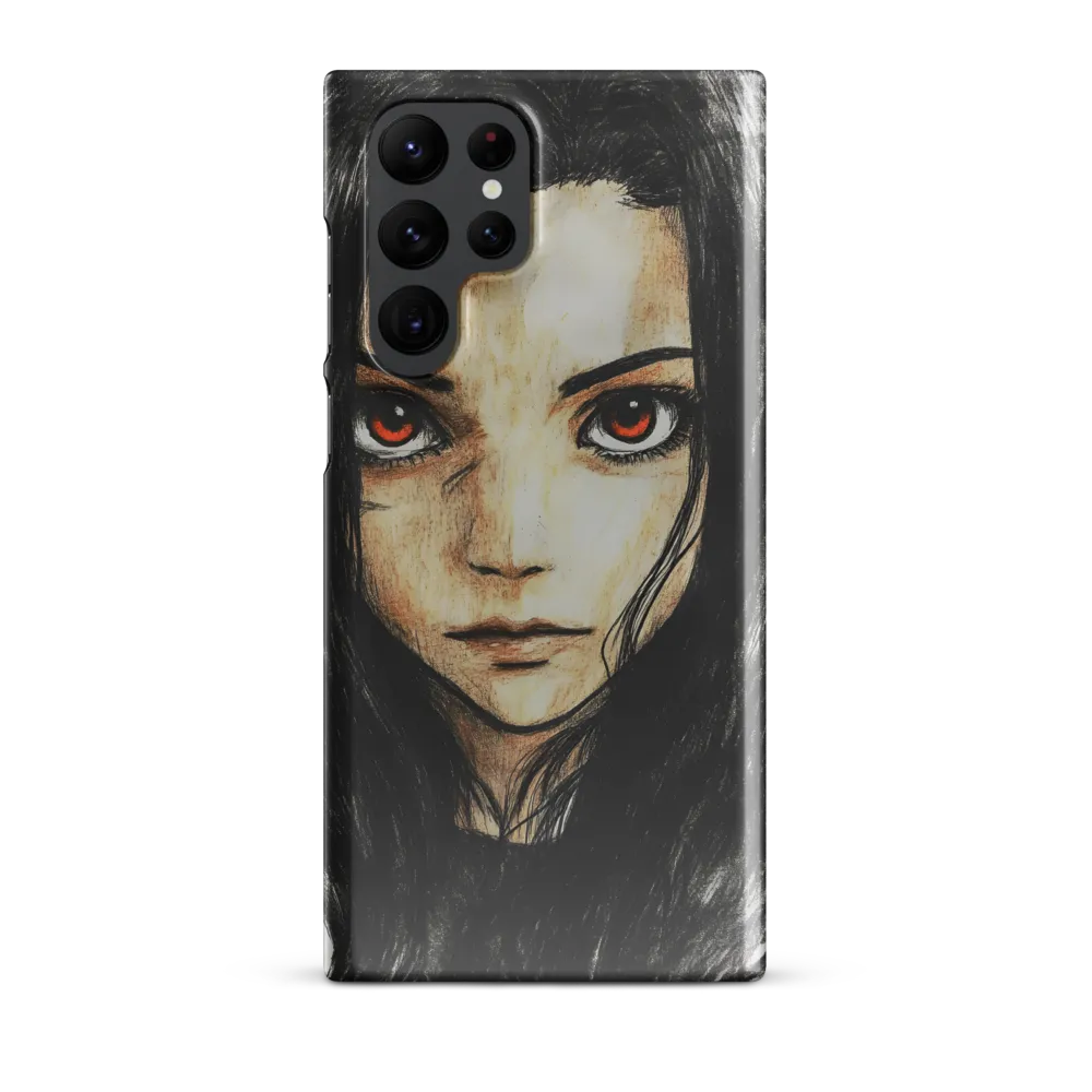 Eyes of Intensity | Phone Case |  S22 Ultra | Snap Case | Glossy