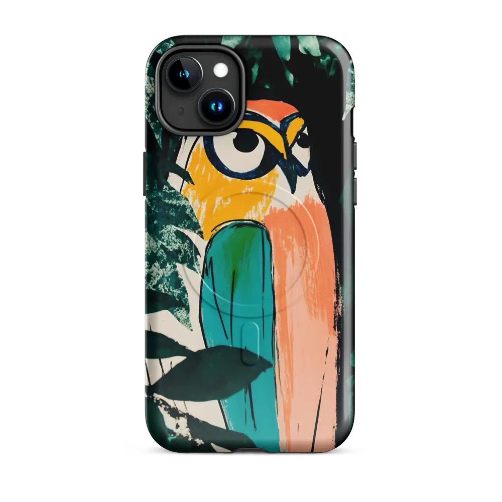Camouflaged Majesty: The Abstract Owl