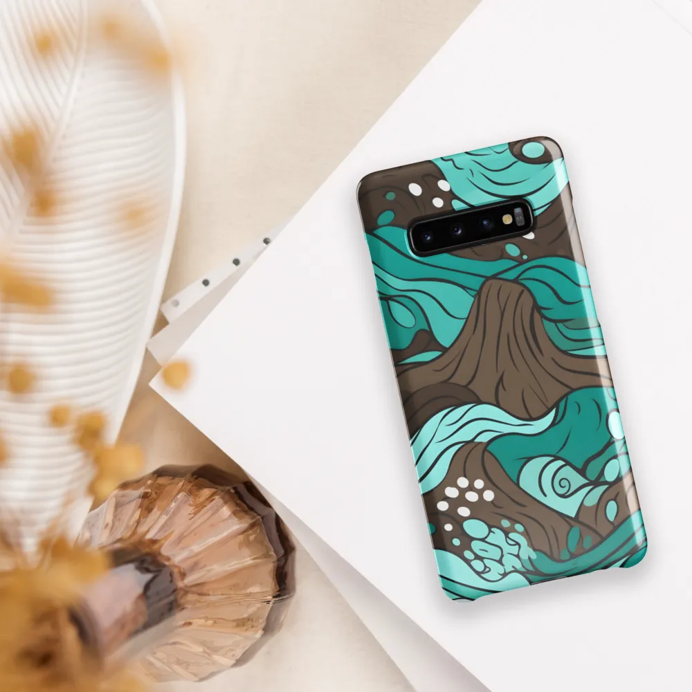 Flowing Horizons | Phone Case |  S10 Plus | Snap Case | Glossy