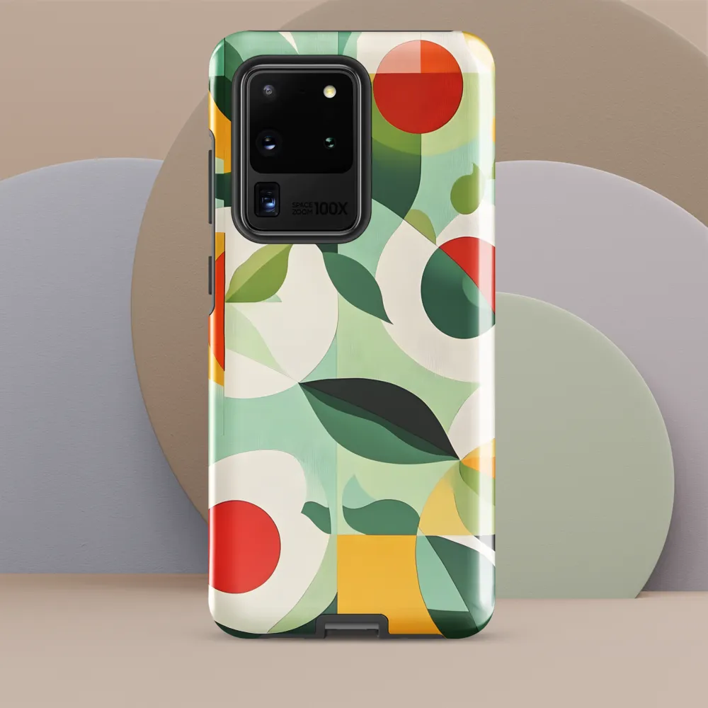 Harmony in Shapes: A Playful Abstract Design
