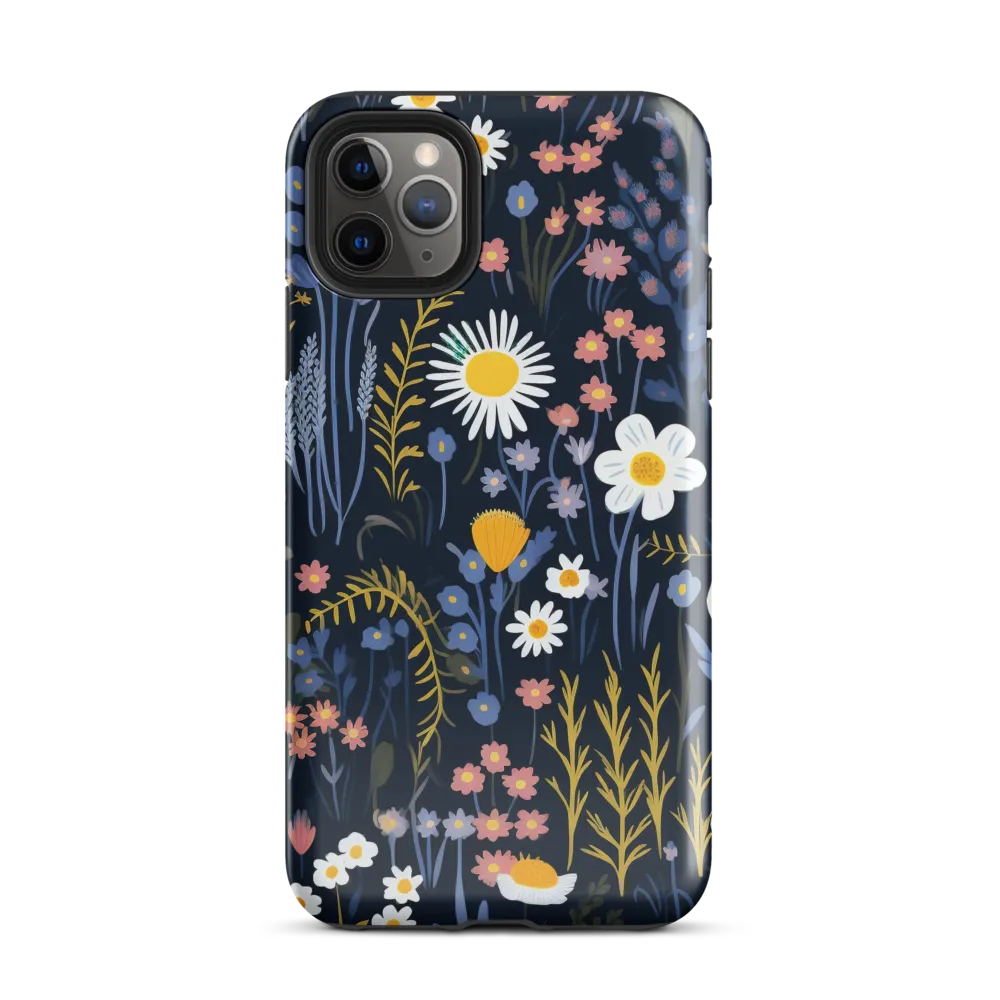 Botanical Harmony: A Floral Symphony | Phone Case |  11 Pro Max | Tough Case | Glossy