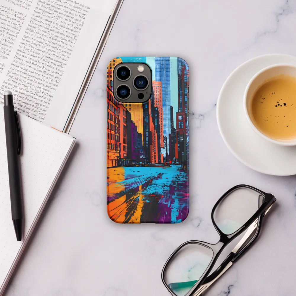 Vibrant Urban Horizons | Phone Case |  14 Pro Max | Snap Case | Matte