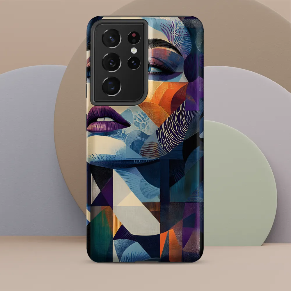 Fragmented Mystery: A Modern Portrait