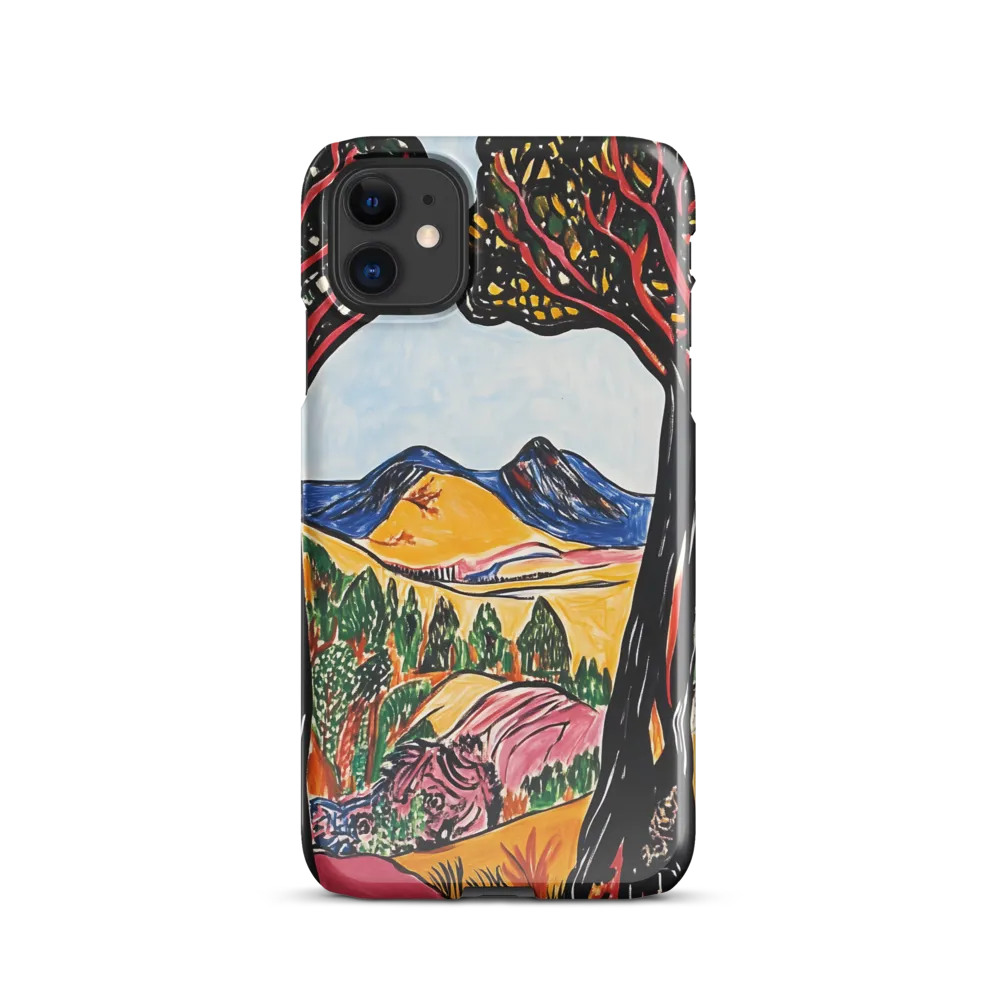 Vibrant Nature's Embrace | Phone Case |  11 | Snap Case | Glossy