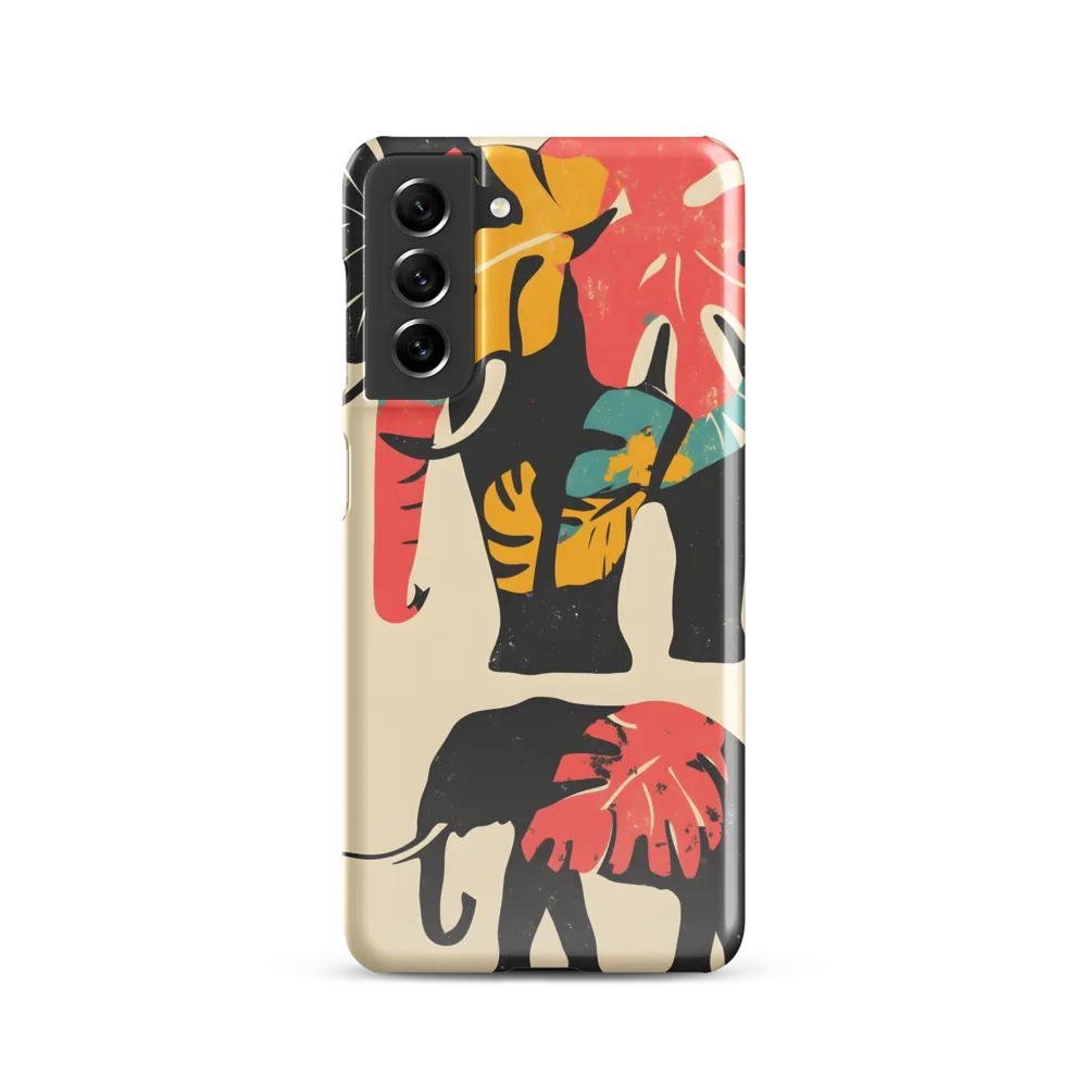 Tropical Elegance: The Elephant's Dance