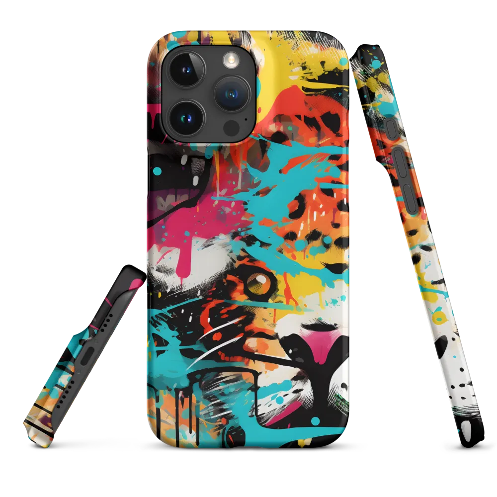 Fierce Fusion: Tiger and Lion in Graffiti