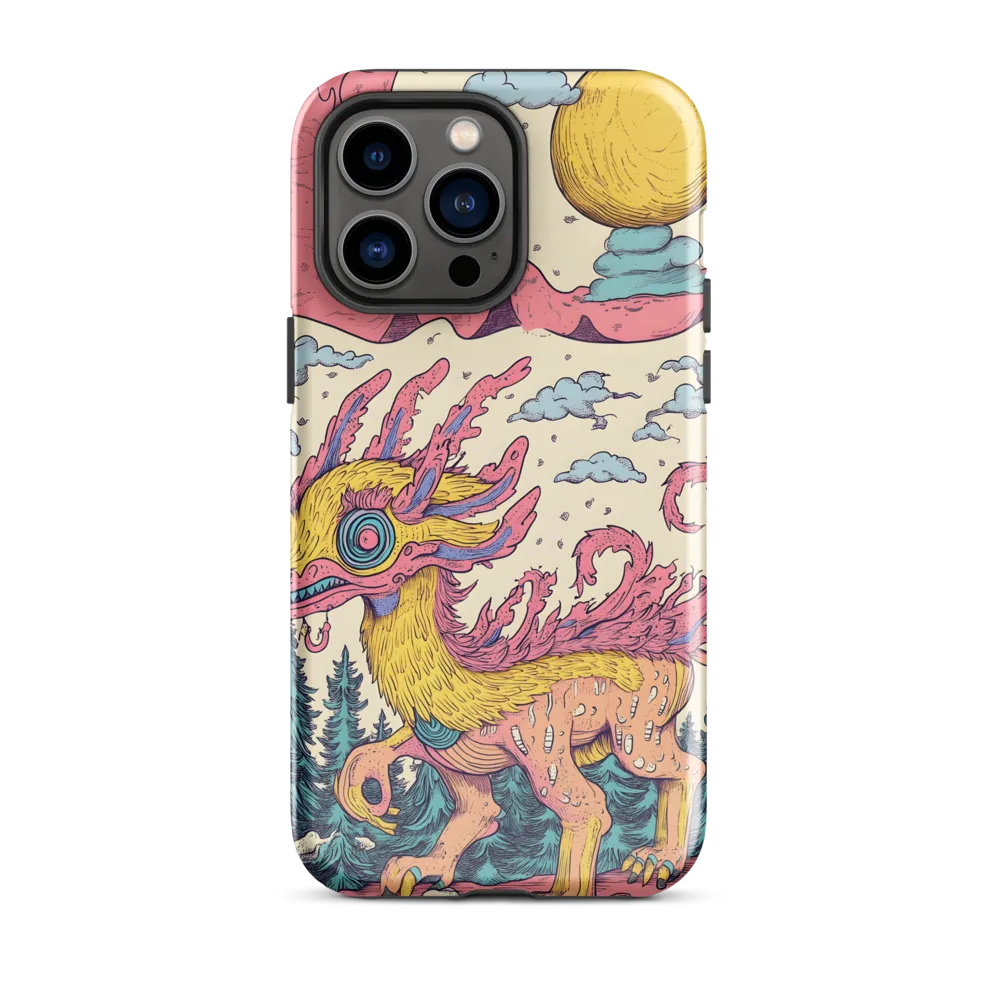 The Whimsical Beast | Phone Case |  14 Pro Max | Tough Case | Glossy