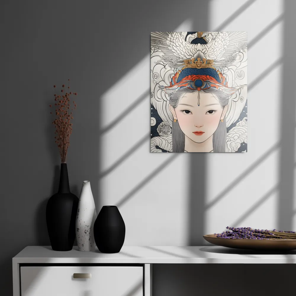 Serenity in Myth: A Traditional Portrait