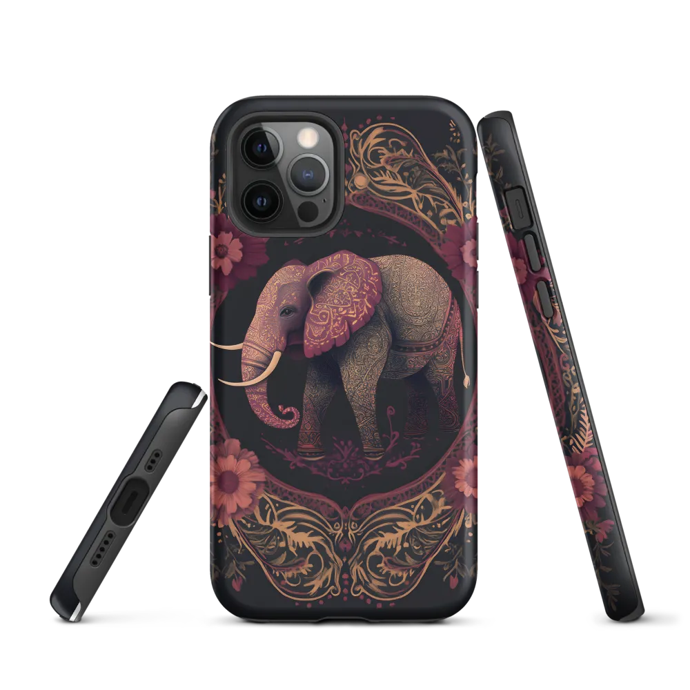 Regal Reverie: The Ornate Elephant