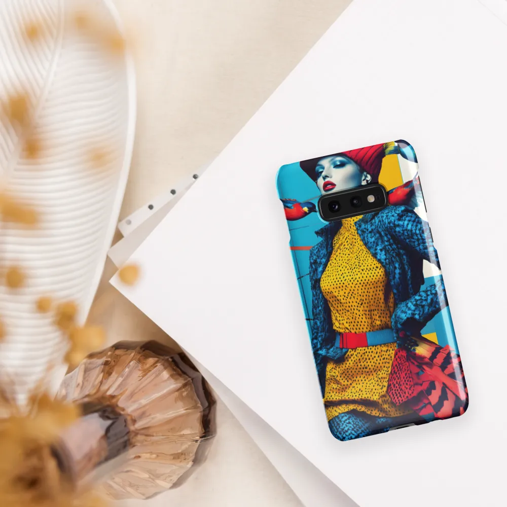 Vibrant Fusion of Nature and Fashion