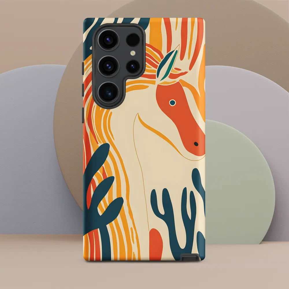 Whimsical Unicorn in a Lush Landscape