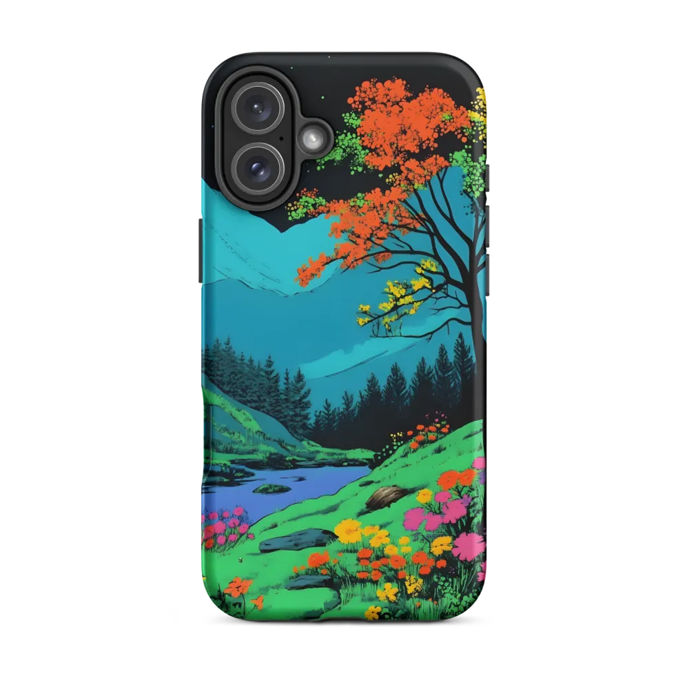 Neon Dreams: A Vibrant Landscape