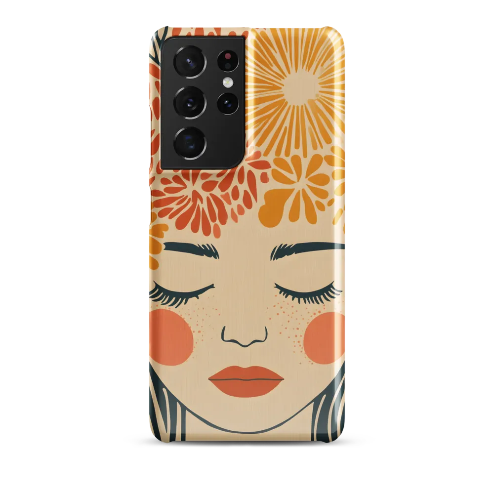Serenity in Bloom | Phone Case |  S21 Ultra | Snap Case | Glossy