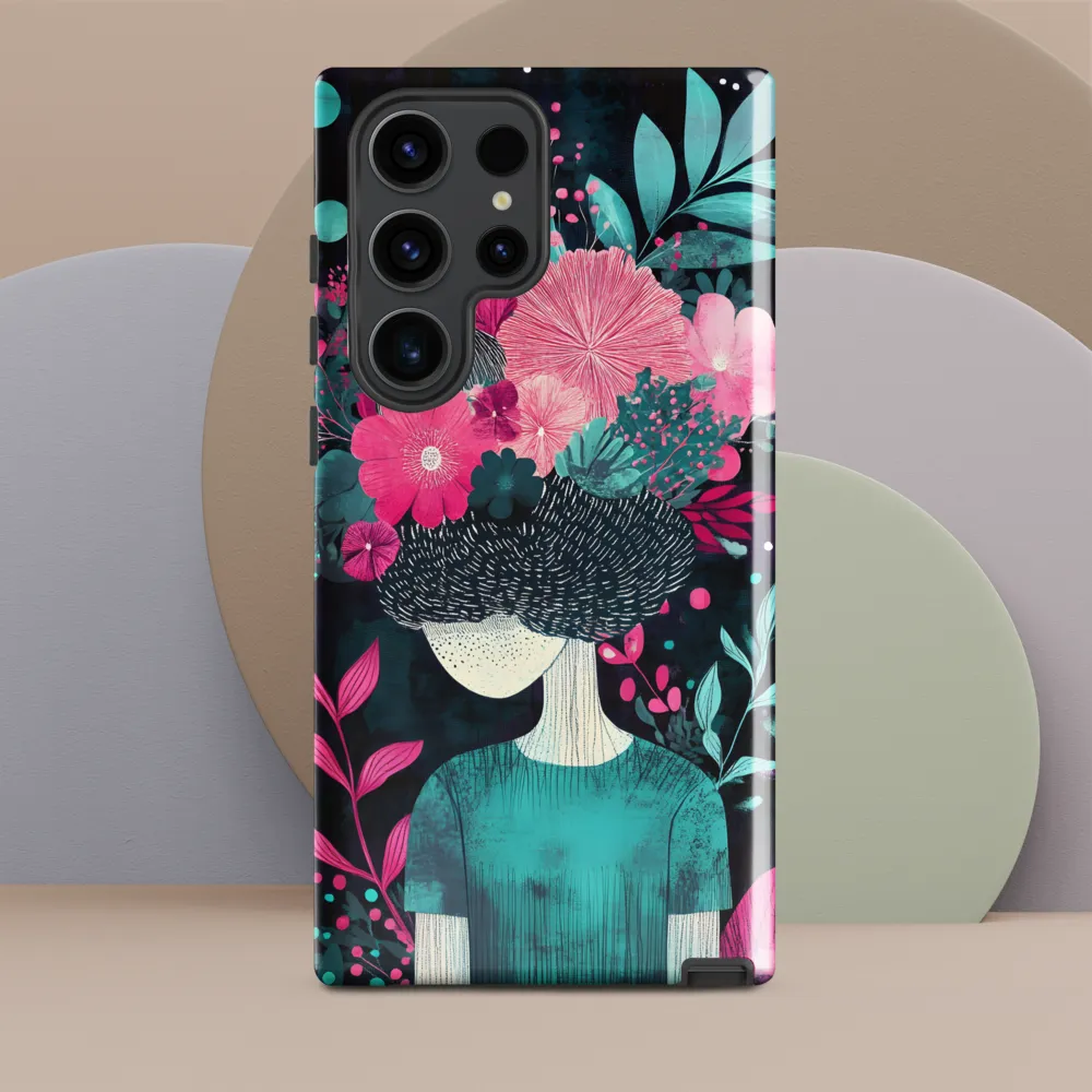 Floral Harmony: A Portrait of Serenity