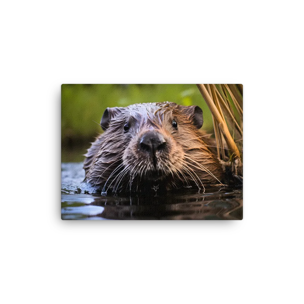 Emergence of the Beaver | Thin Canvas | 12″×16″