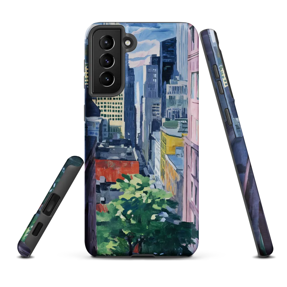 Urban Symphony: A Cityscape in Color
