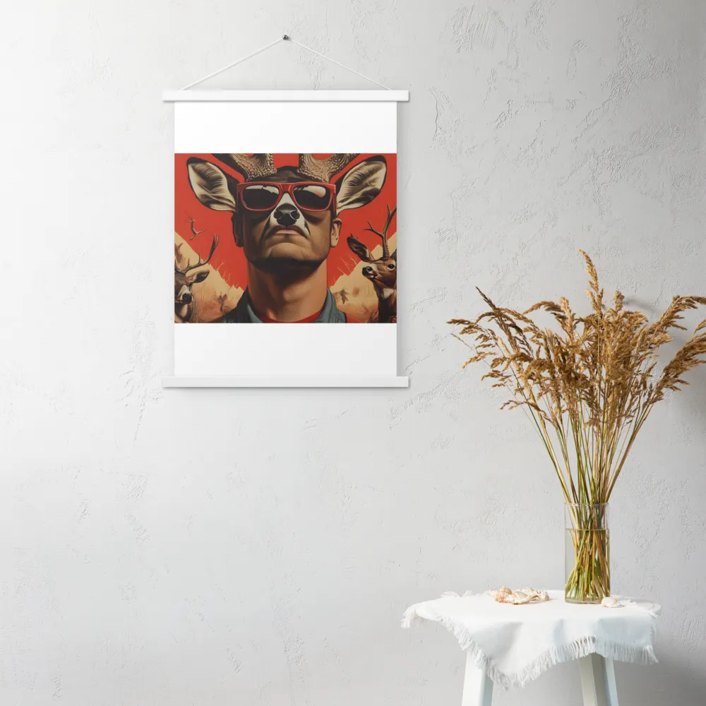 The Hunter's Spirit | Poster With White Wood Hanger | 18″×24″
