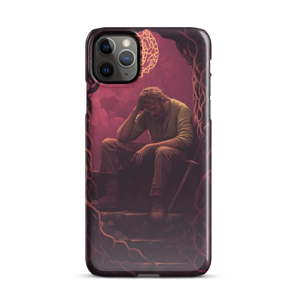 In the Depths of Contemplation | Phone Case |  11 Pro Max | Snap Case | Glossy