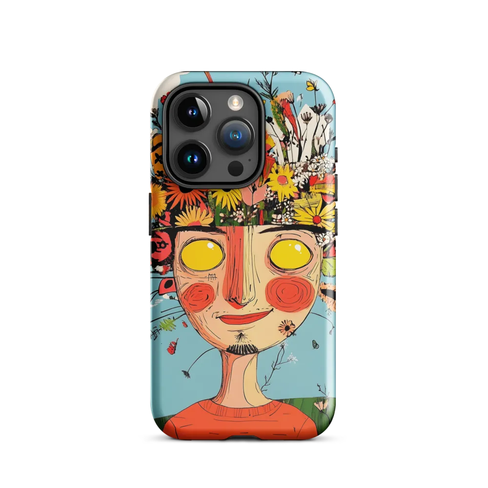 Whimsical Bloom | Phone Case |  15 Pro | Tough Case | Glossy