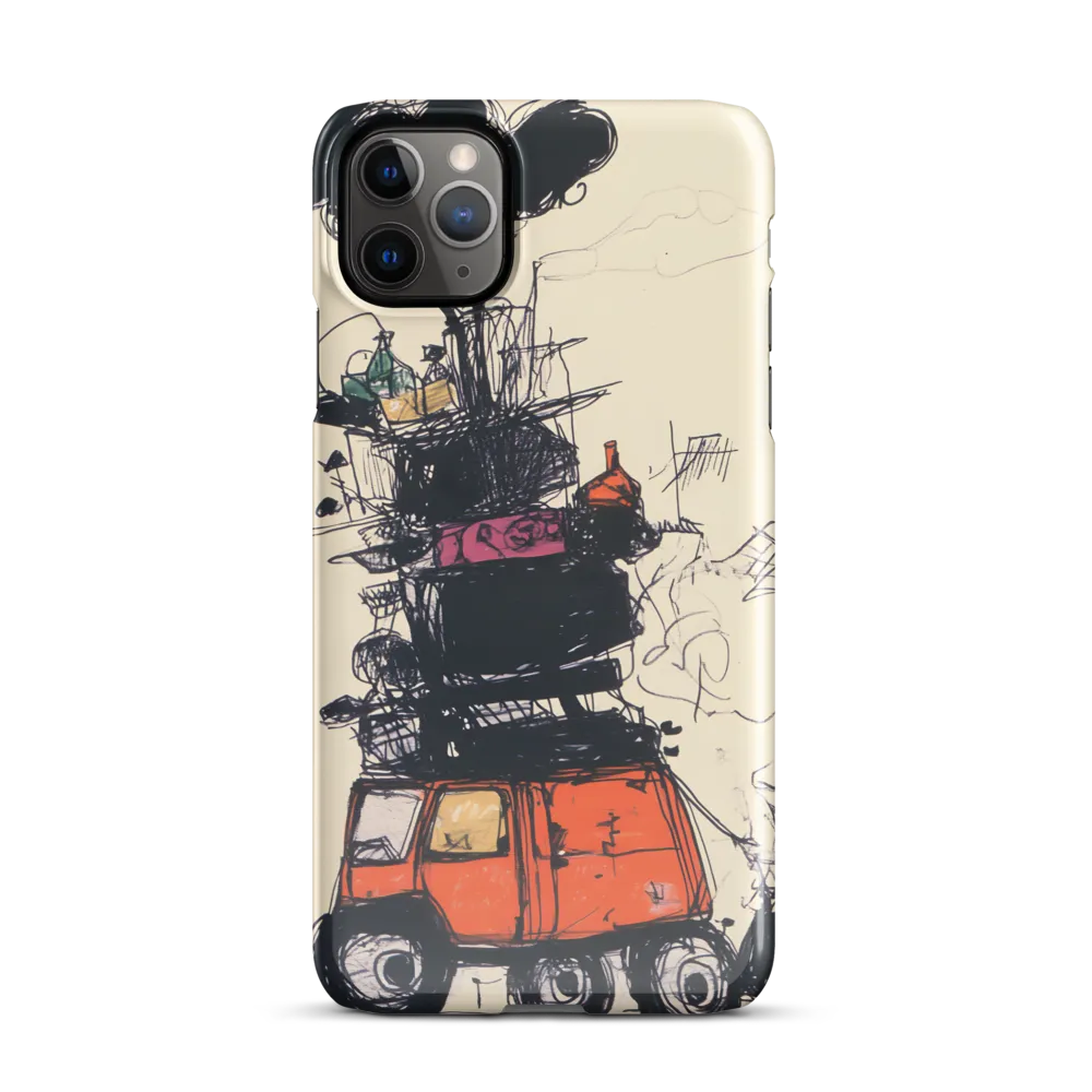 The Whimsical Hauler | Phone Case |  11 Pro Max | Snap Case | Glossy