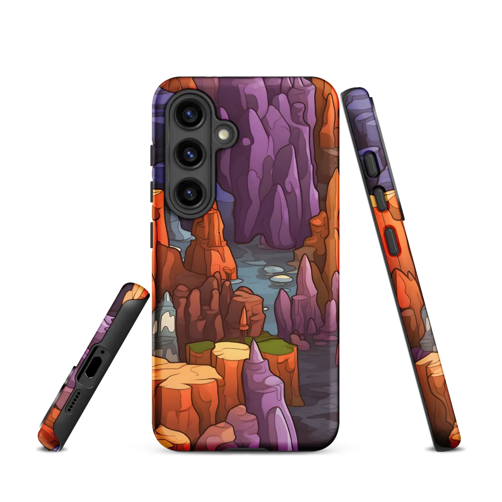 Vibrant Rockscape: A Digital Odyssey