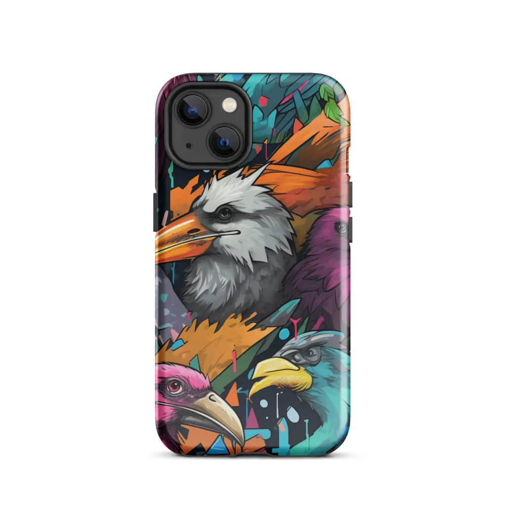 Avian Vortex: A Celebration of Color and Form