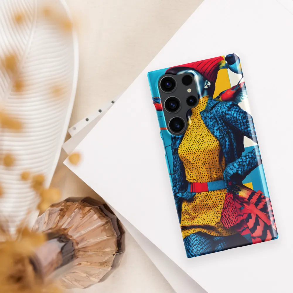 Vibrant Fusion of Nature and Fashion