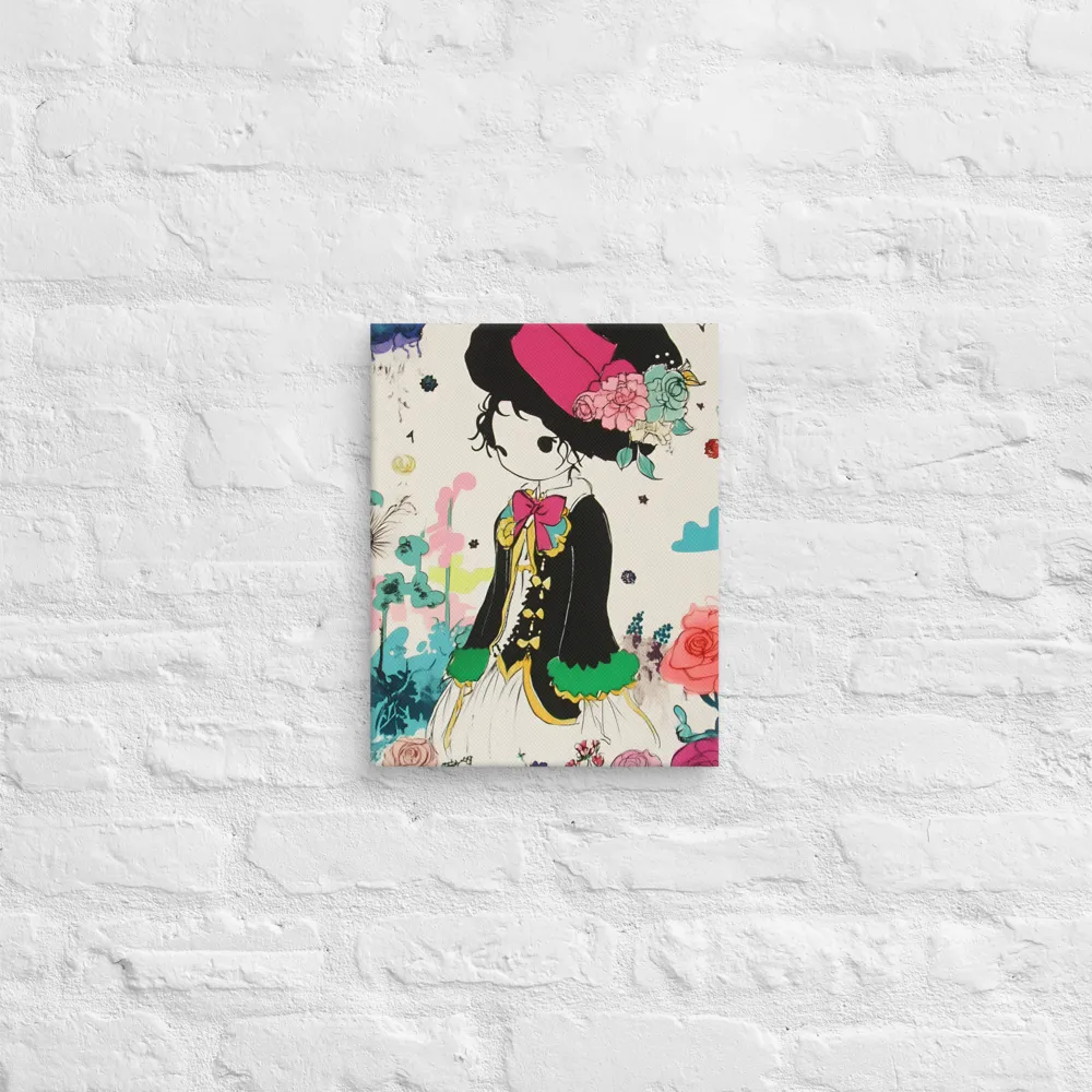 Whimsical Garden Reverie | Canvas | 11″×14″