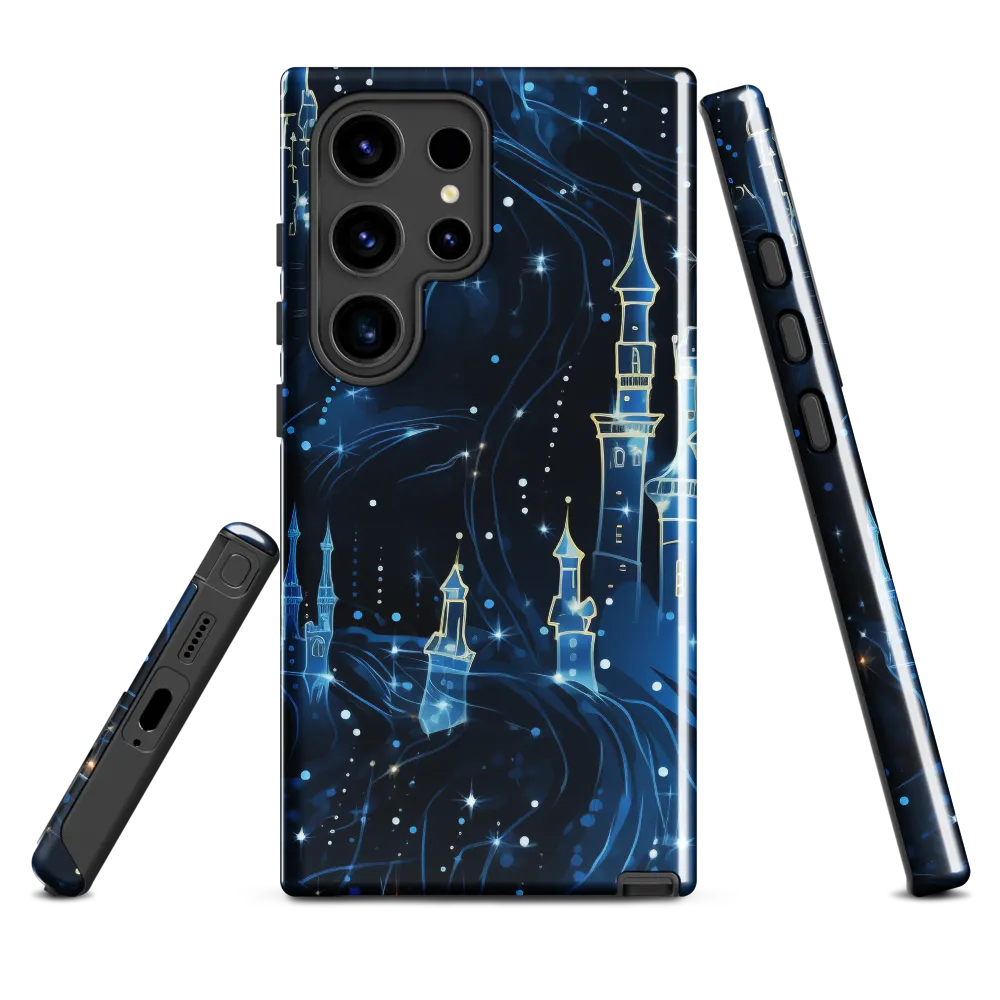 Dreamy Castles in a Starry Sky