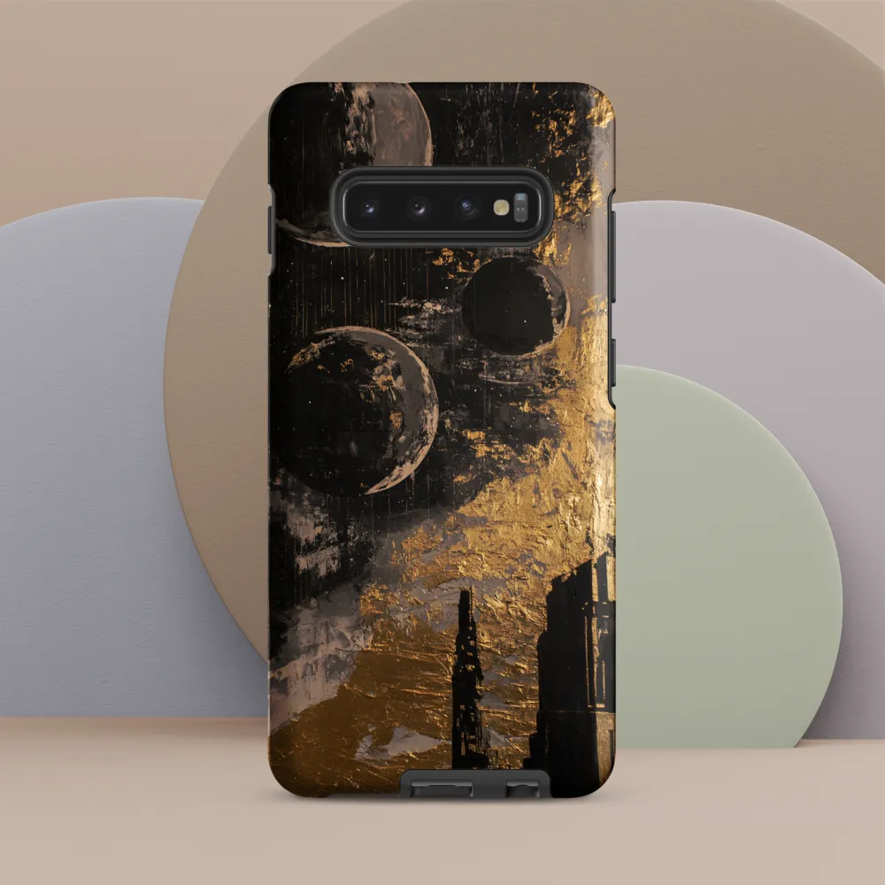 Celestial Cityscape | Phone Case |  S10 Plus | Tough Case | Matte