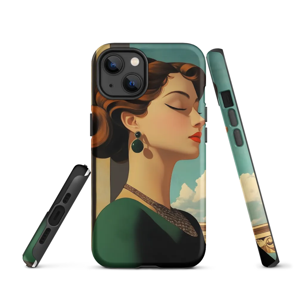 Elegance in Art Deco: A Portrait of Grace