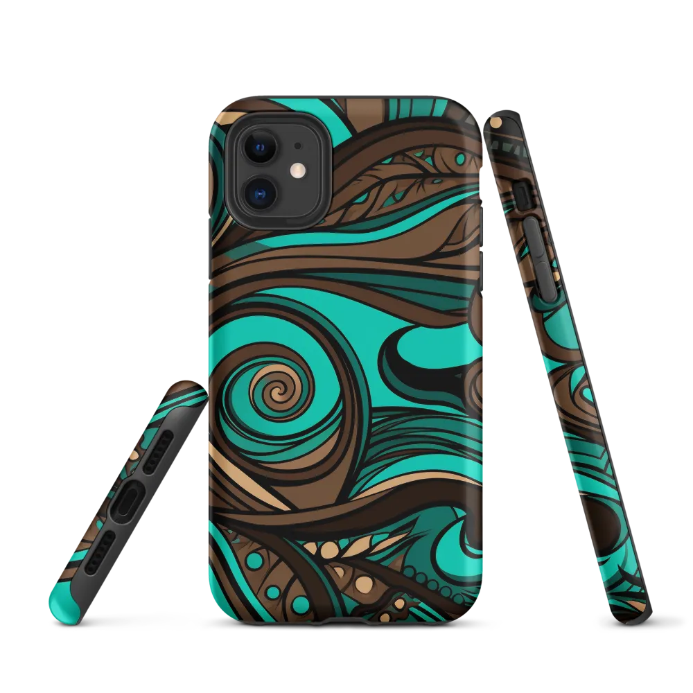 Fluctuating Currents | Phone Case |  11 | Tough Case | Matte