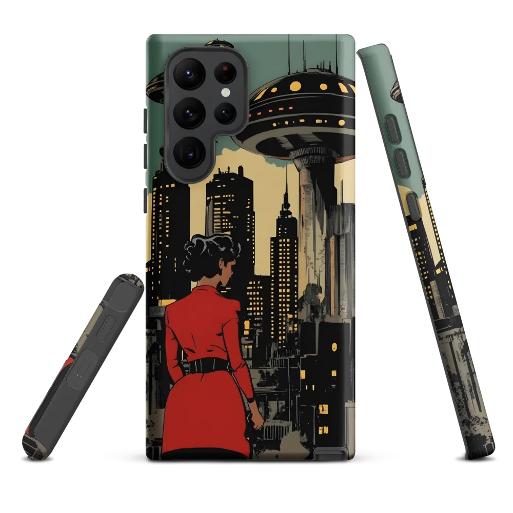 Envisioning Tomorrow: A Retro Futuristic Landscape