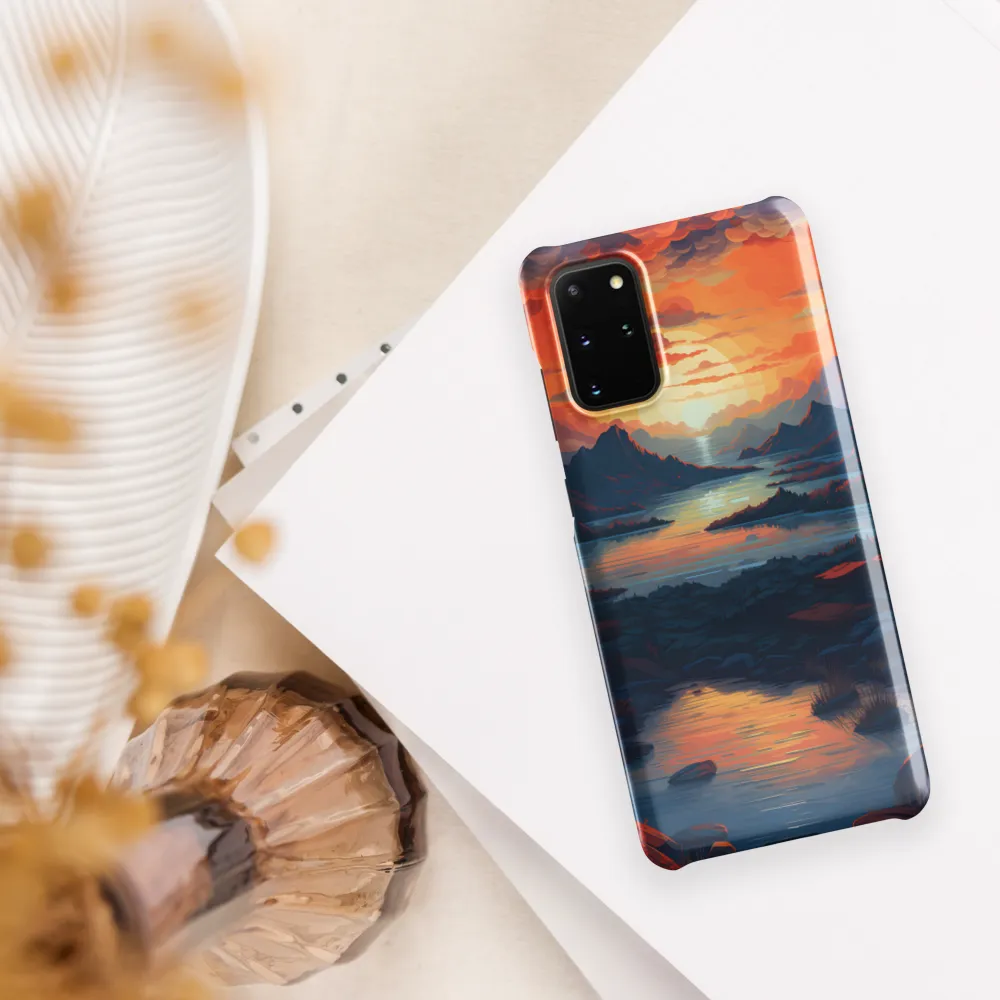 Ethereal Evening: A Digital Dusk