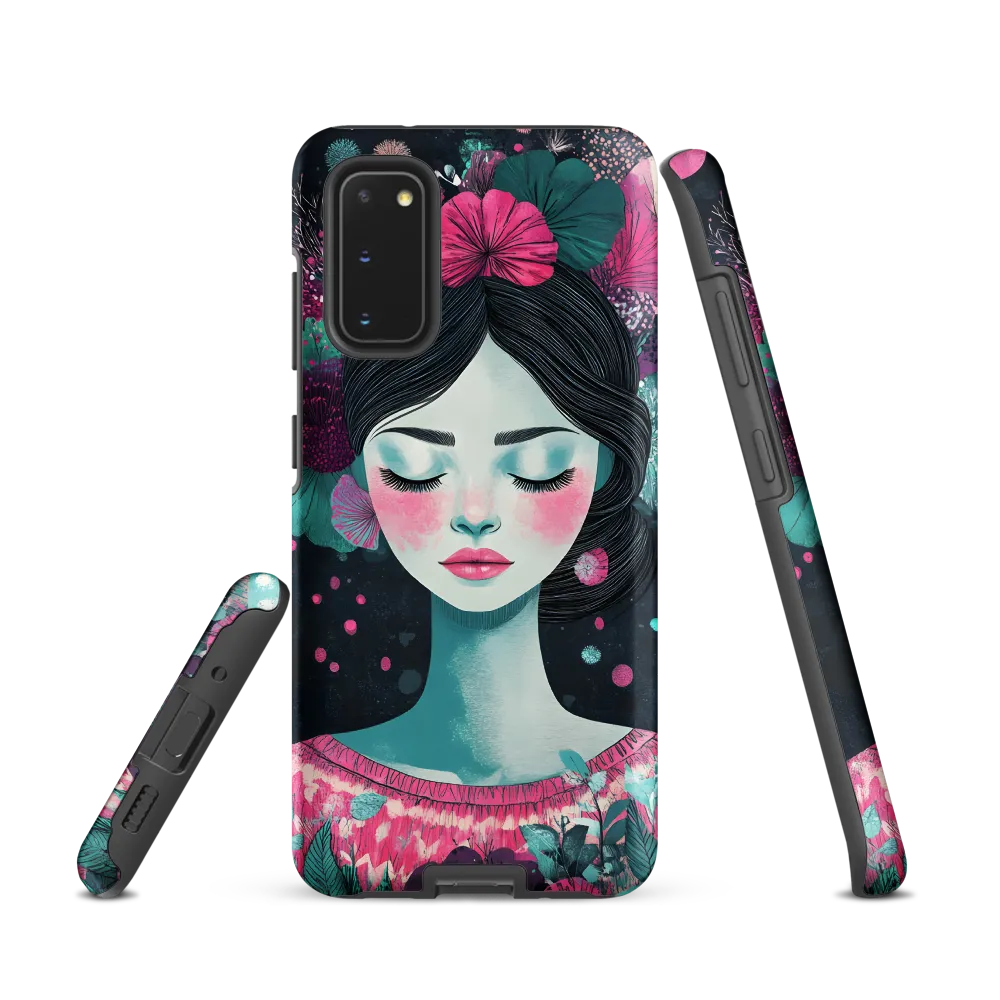 Embrace of Floral Serenity