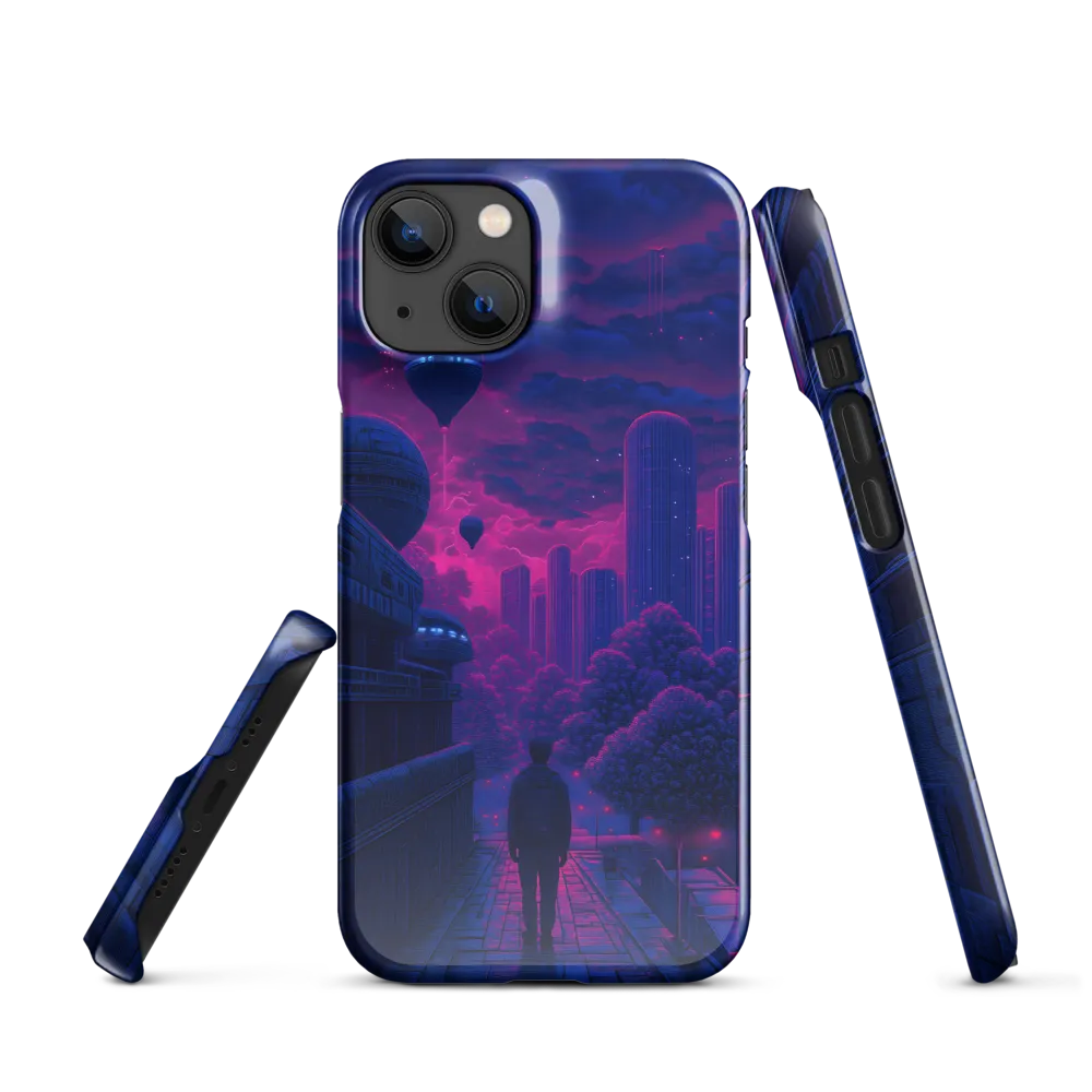 Lost in a Technological Dreamscape | Phone Case |  14 | Snap Case | Glossy
