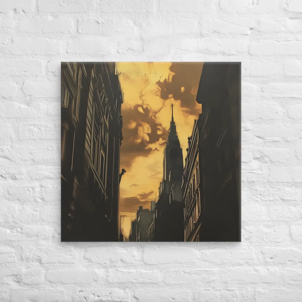 The Twilight Streets | Canvas | 28″×28″