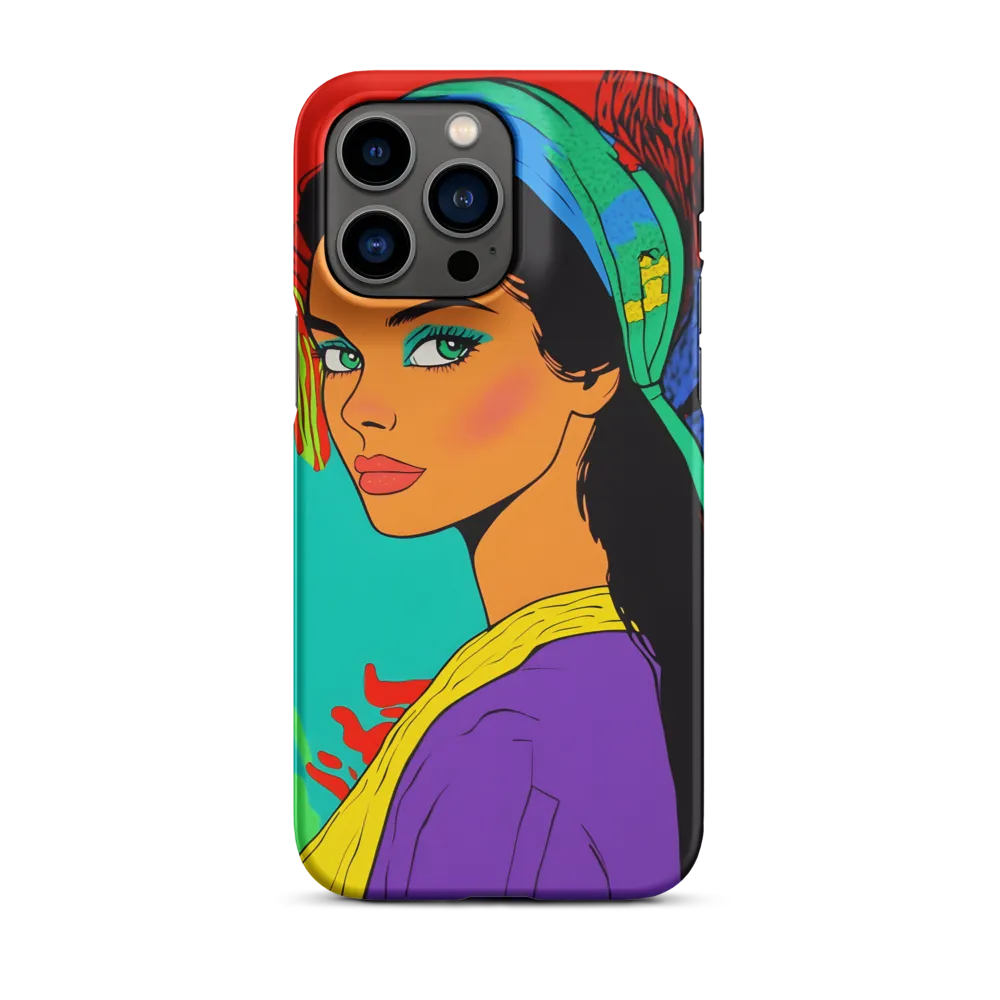 Vibrant Elegance | Phone Case |  14 Pro Max | Snap Case | Matte