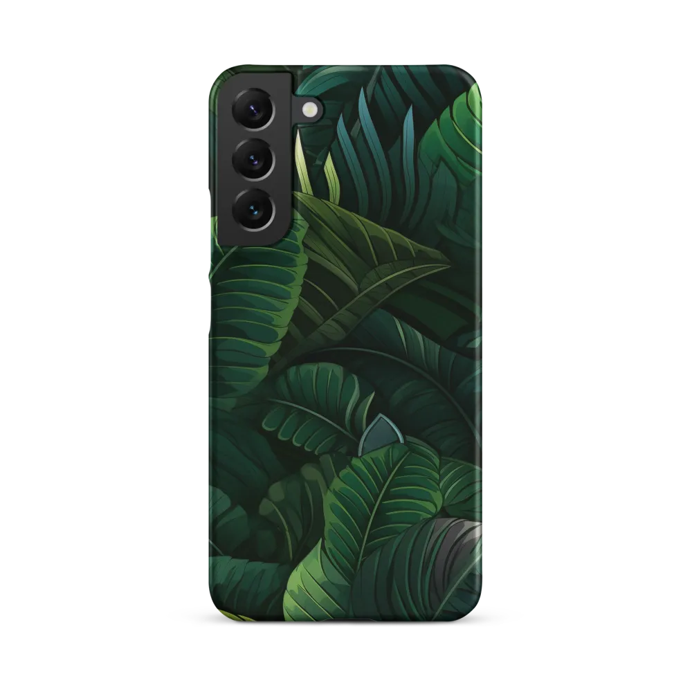 Lush Canopy: A Tropical Foliage Study