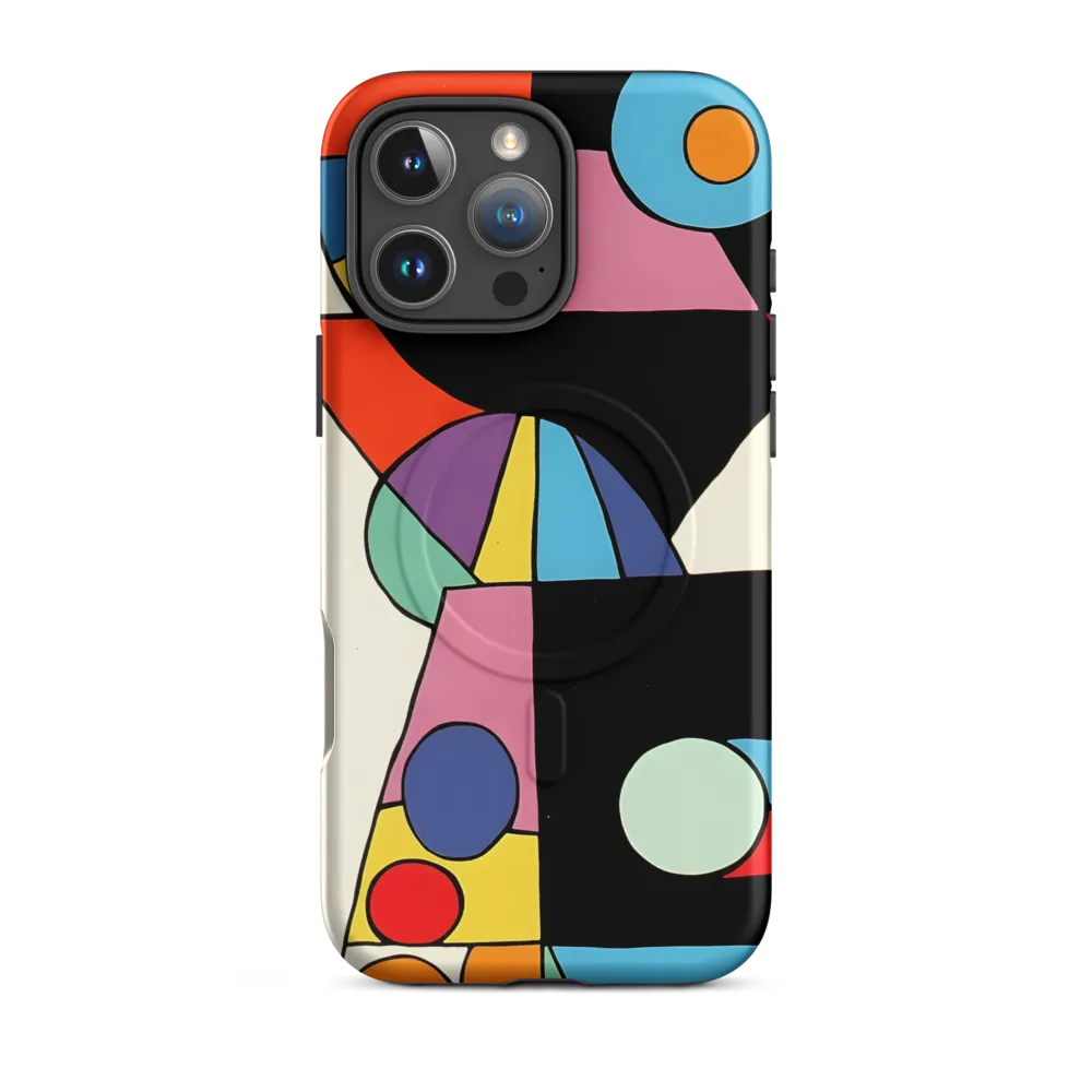 The Play of Shapes | Phone Case |  16 Pro Max | MagSafe® Tough Case | Matte