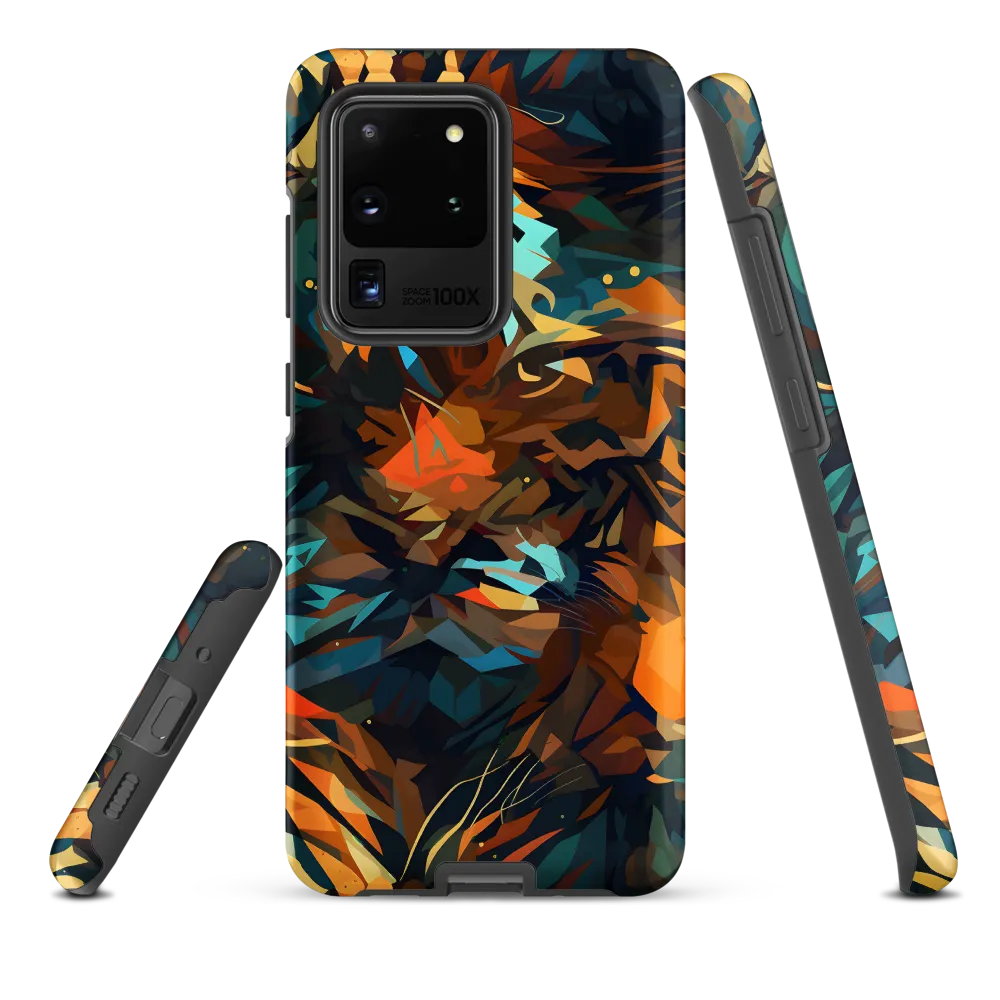 Wild Symphony: Abstract Tigers | Phone Case |  S20 Ultra | Tough Case | Matte