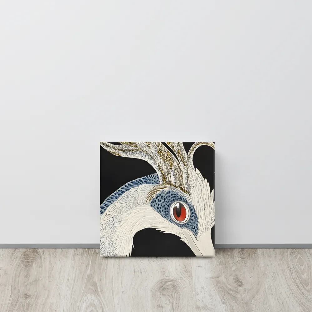 Elegance of the Majestic Peacock | Canvas | 12″×12″
