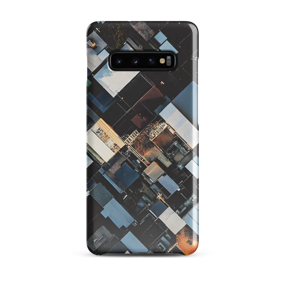 Urban Mosaic from Above | Phone Case |  S10 Plus | Snap Case | Glossy