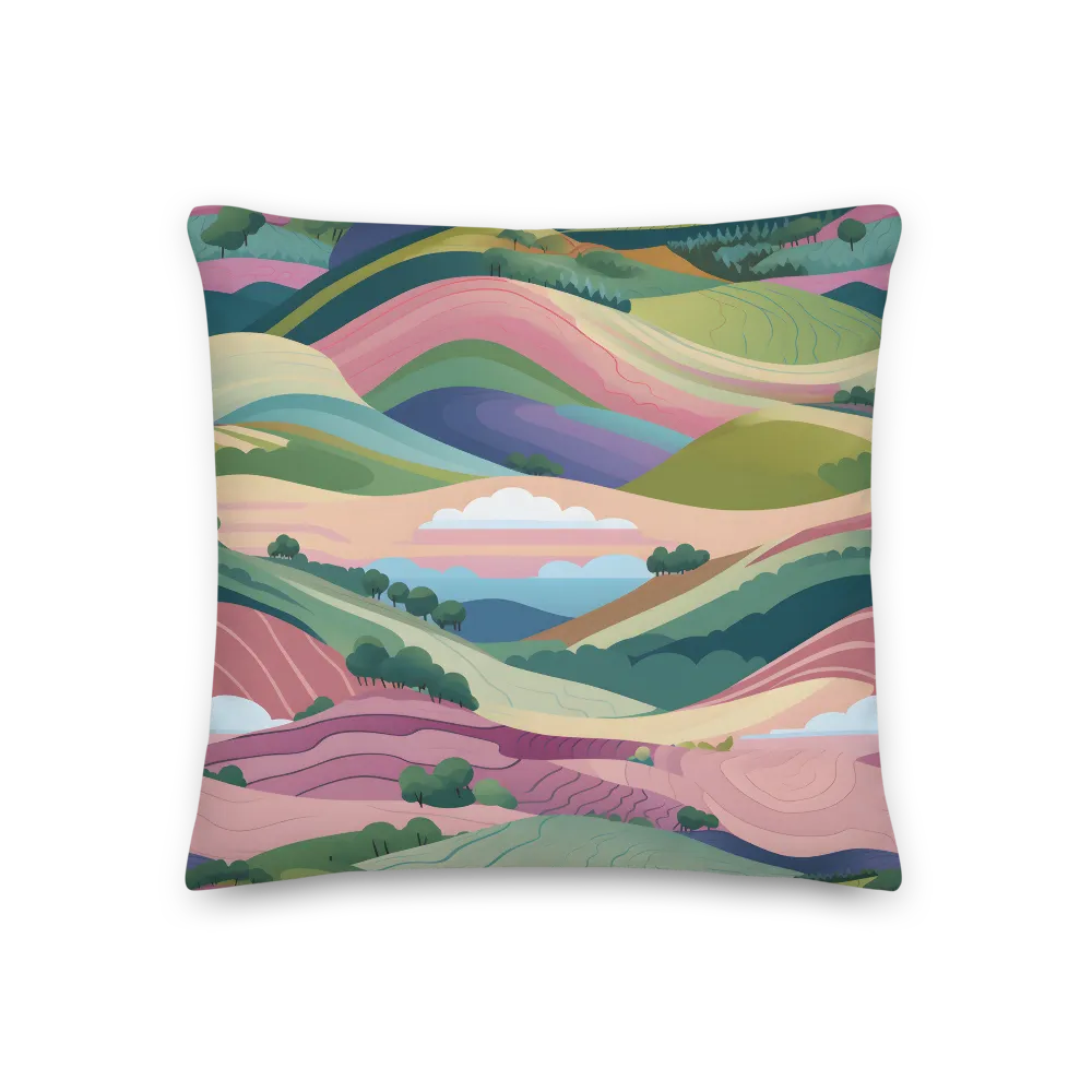 Harmonious Hills | Pillow | 18″×18″