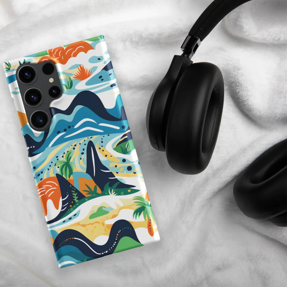 Abstract Tropical Landscape