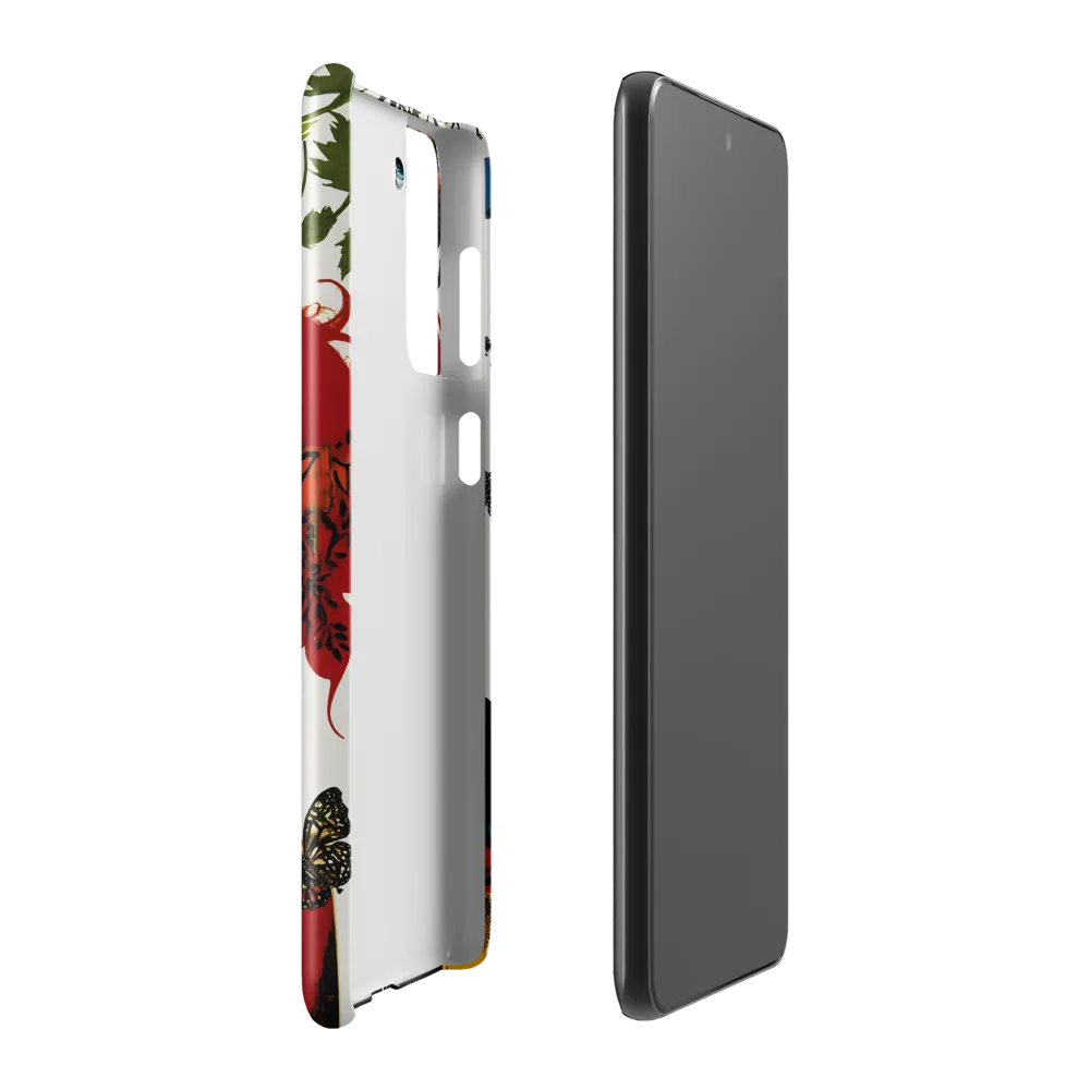 Floral Dreams | Phone Case |  S21 Plus | Snap Case | Glossy