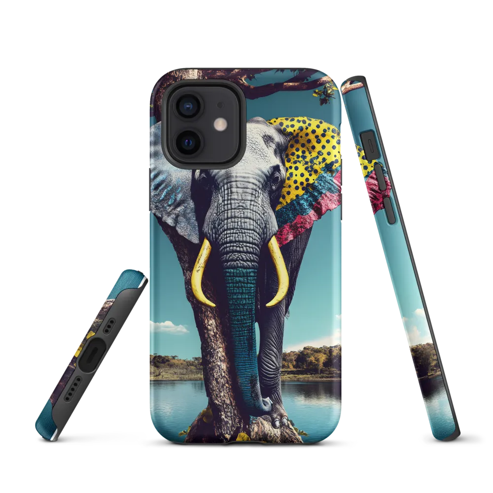 Playful Elegance: The Surreal Elephant