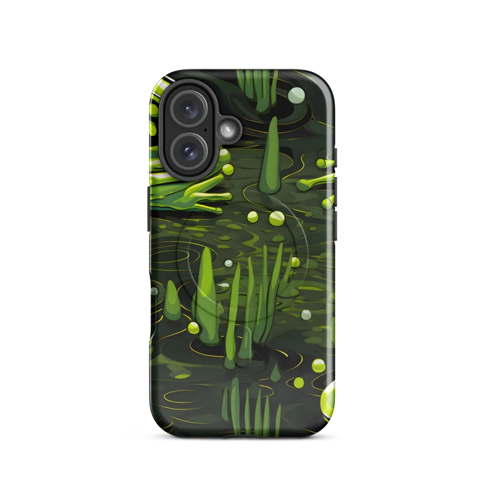 Green Harmony: Life Beneath the Surface